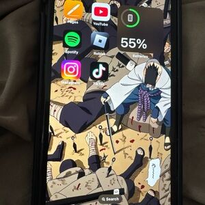 iPhone 11 with Tik Tok on it